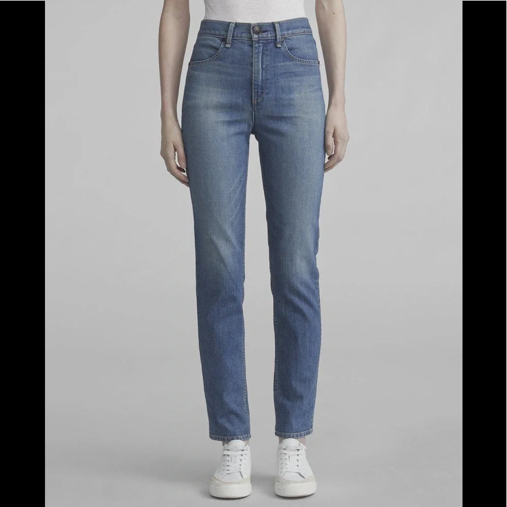 Rag & Bone High-Rise Slim-Fit Cigarette Jeans